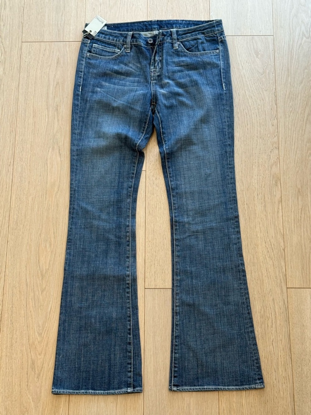 Buffalo David Bitton High Rise Bootcut Jeans Dark Wash 30x34 BNWT - Picture 2 of 7
